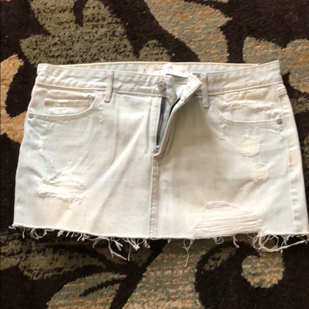 NWT Abercrombie & Fitch Jean skirt 4